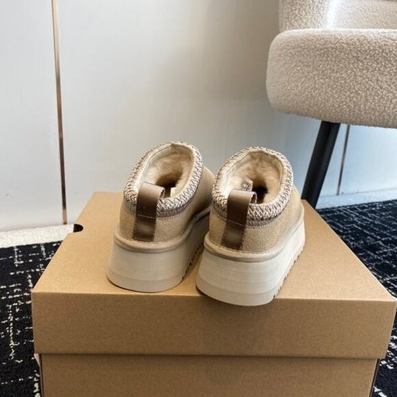 UGG Tazz Platform Slipper Mustard Seed - Picture 6 of 6
